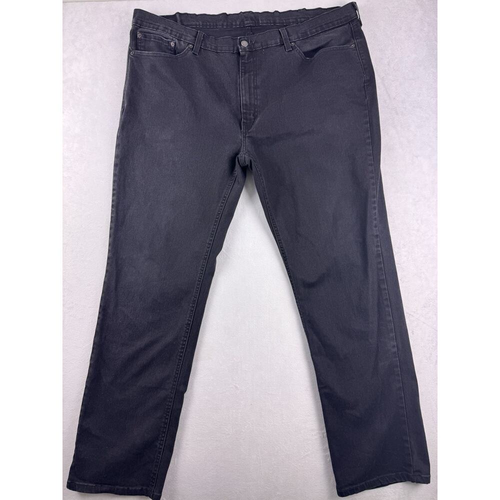 Levi’s 541 Athletic Taper Jeans 44x34 Medium Wash Leather Patch Red Tab Men’s